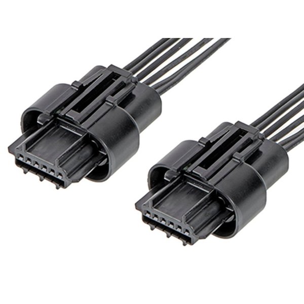 Molex Rectangular Cable Assemblies Squba Ots Cable Rcpt Sr 1.0M 6Ckt Blk 451450610